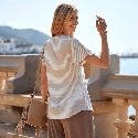 Maglia in viscosa Corfu taglio ampio Janira Top