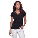 Maglia in modal con pizzo Greta Janira Top