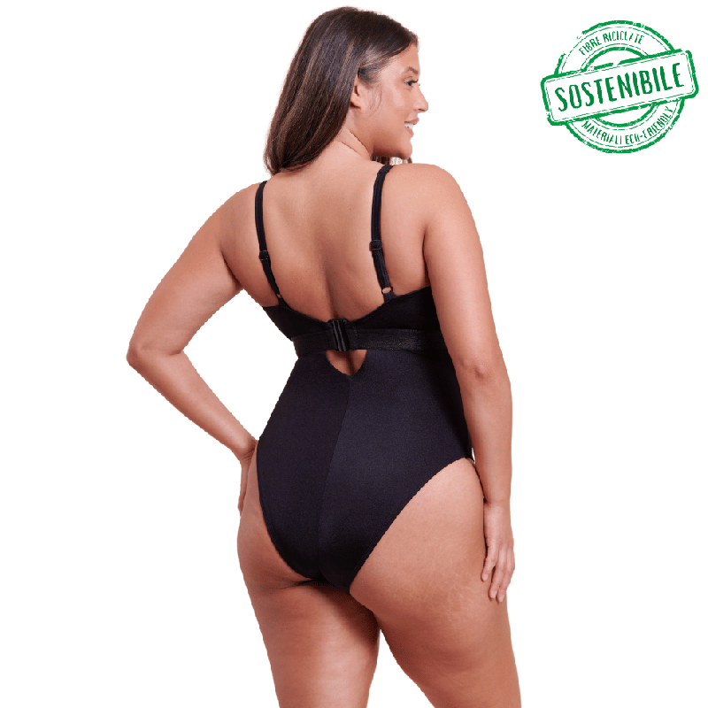 Costume intero Siren Seas scollato Curvy Kate
