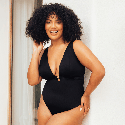 Costume intero Siren Seas scollato Curvy Kate