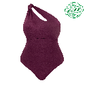 Costume intero Beach Bliss a fascia monospalla Curvy Kate