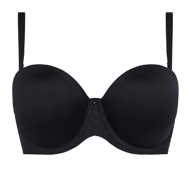Reggiseno Fascia Chantelle Comfort Chic Nero