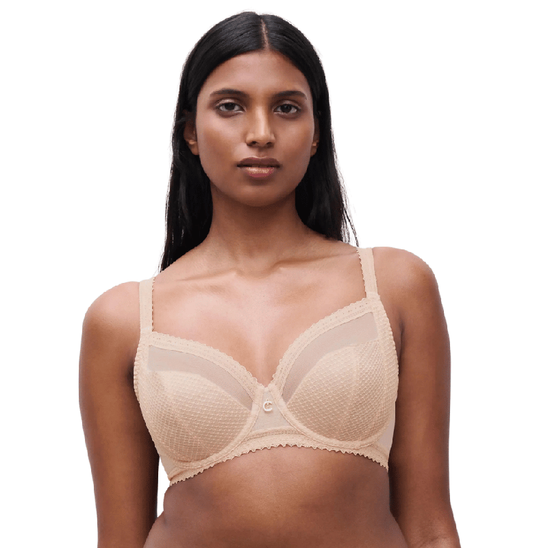 Reggiseno Soft Chantelle Romance Beige Dorè Coppe