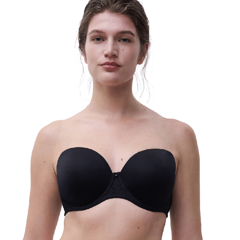 Reggiseno Fascia Chantelle Comfort Chic Nero