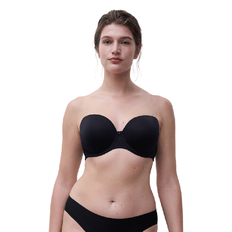Reggiseno Fascia Chantelle Comfort Chic Nero