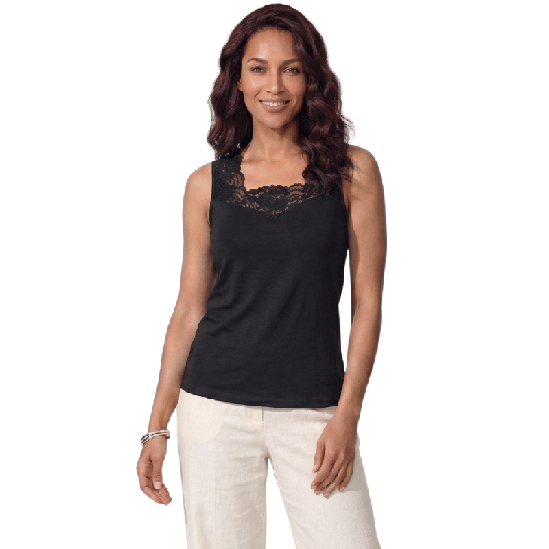 Maglia in modal con pizzo Angie Janira Top