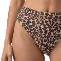Perizoma Vita Alta Mey Simple Better Invisible Print Cream Tan