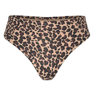 Perizoma Vita Alta Mey Simple Better Invisible Print Cream Tan