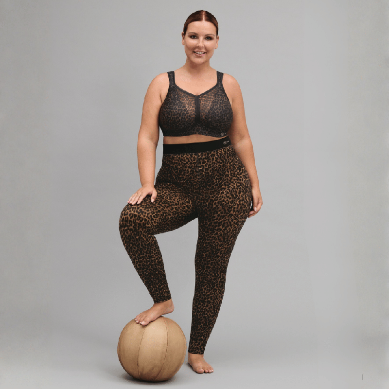 Sport Tights Massage di Anita Active Taglie Forti Gold Cat
