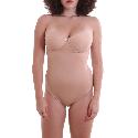 Body a fascia da sposa Domitilla con coppe grandi Clara Intimo