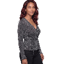 Scaldacuore in lana seta con lurex Fraly