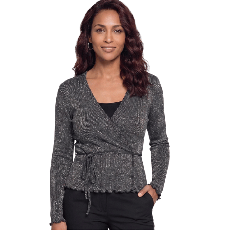 Scaldacuore in lana seta con lurex Fraly