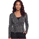 Scaldacuore in lana seta con lurex Fraly