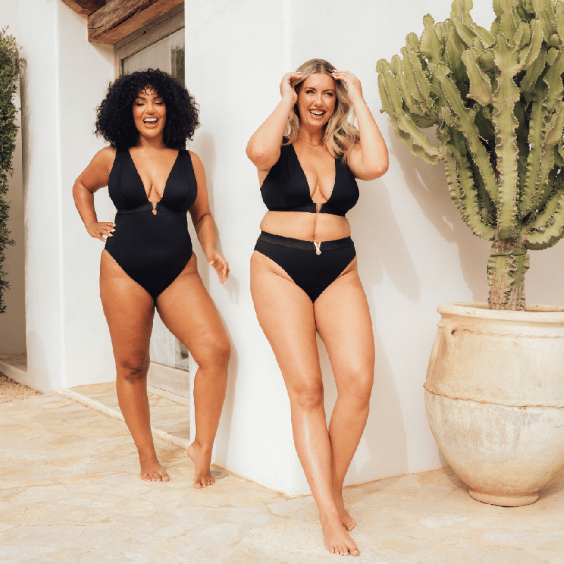 Slip bikini combinabile Siren Seas sgambato Curvy Kate