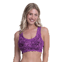 Bralette con coppe imbottite Essential Lace Anita magic Purple