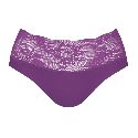 Slip vita alta con pizzo Essential Lace di Anita magic purple