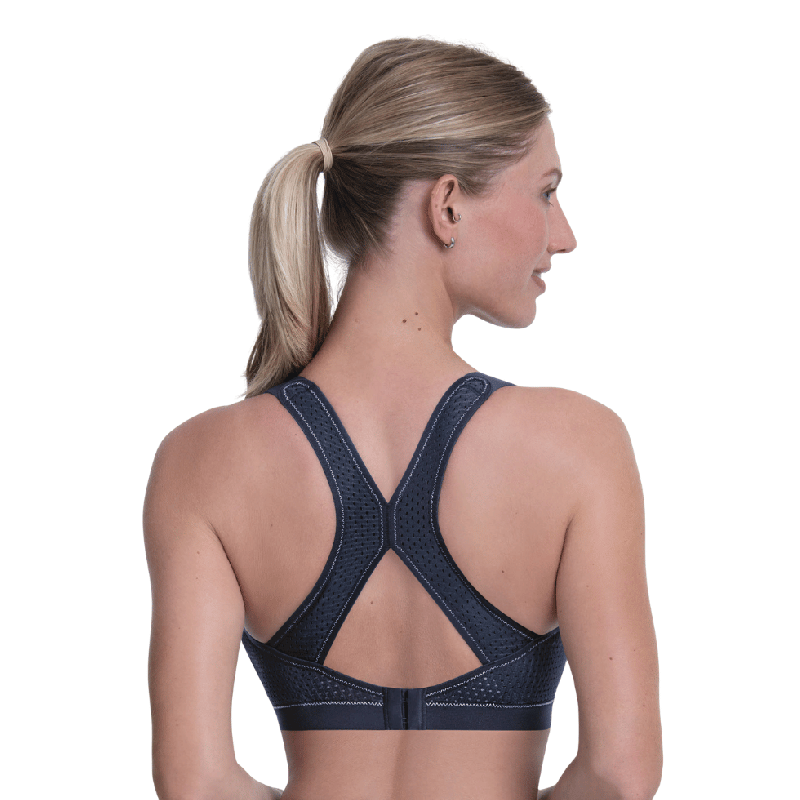 Reggiseno sportivo grandi taglie incrociato Anita Blue Iris