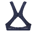 Reggiseno sportivo grandi taglie incrociato Anita Blue Iris