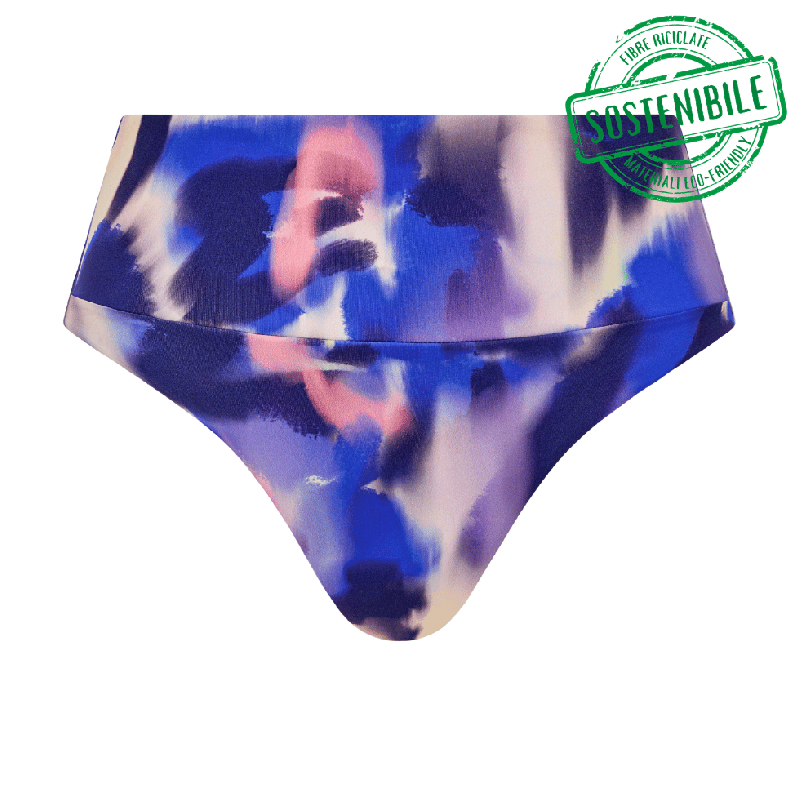 Slip alto Bikini Sauvage Blurred Night Chantelle