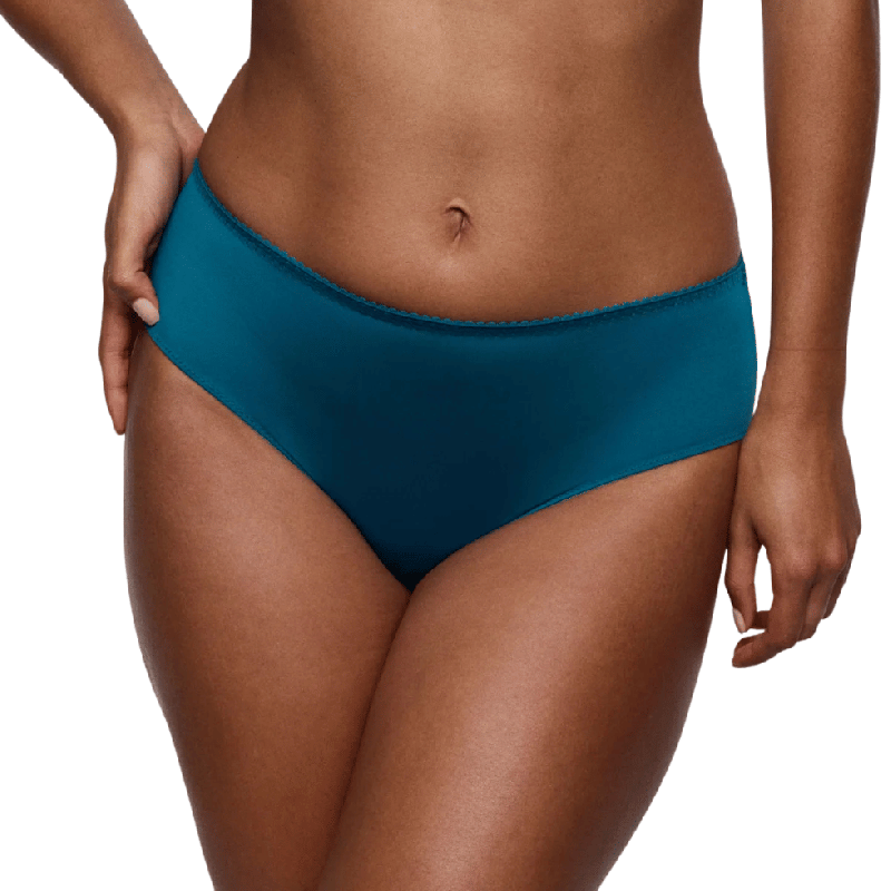 Slip alto liscio Deauville Primadonna Peacock