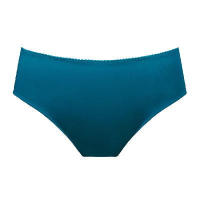 Slip alto liscio Deauville Primadonna Peacock