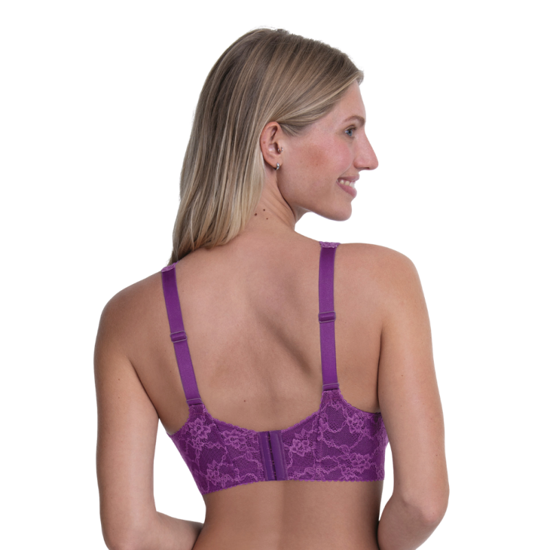 Reggiseno senza ferretto Bobette Rosa Faia Magic Purple