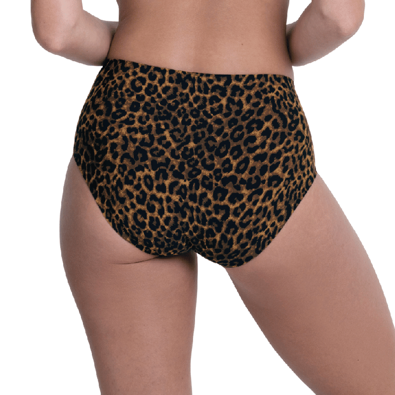 Slip vita alta Essential Art gold cat
