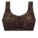 Bralette lycra gold cat liscia Essential Art Anita