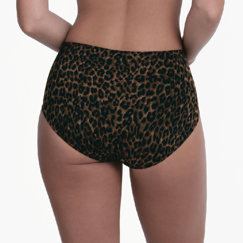 Slip vita alta Liz Rosa Faia Lingerie Gold Cat