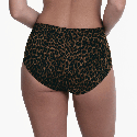 Slip vita alta Liz Rosa Faia Lingerie Gold Cat