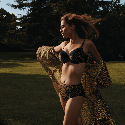 Reggiseno con ferretto Liz Rosa Faia Gold Cat