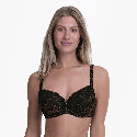 Reggiseno con ferretto Liz Rosa Faia Gold Cat