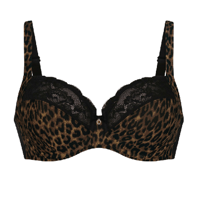 Reggiseno con ferretto Liz Rosa Faia Gold Cat