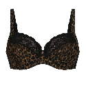 Reggiseno con ferretto Liz Rosa Faia Gold Cat