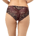 Shorty in Pizzo Mey Luxurious Hot Maroon