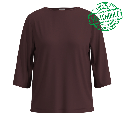 Maglia manica 3/4 Pure Chic di Mey Hot Maroon