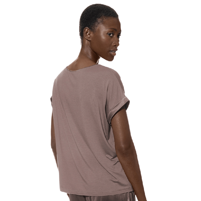 T-shirt Pure Chic Mey intimo di qualità milk and coffee