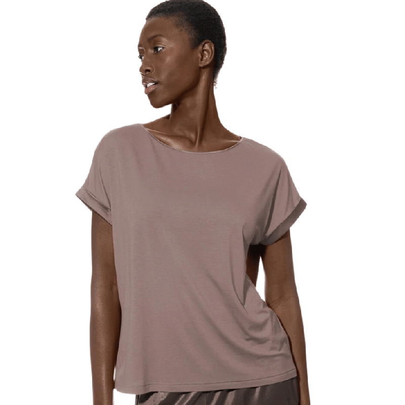 T-shirt Pure Chic Mey intimo di qualità milk and coffee