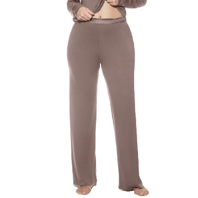 Pantalone lungo Pure Chic di Mey color milk and coffee
