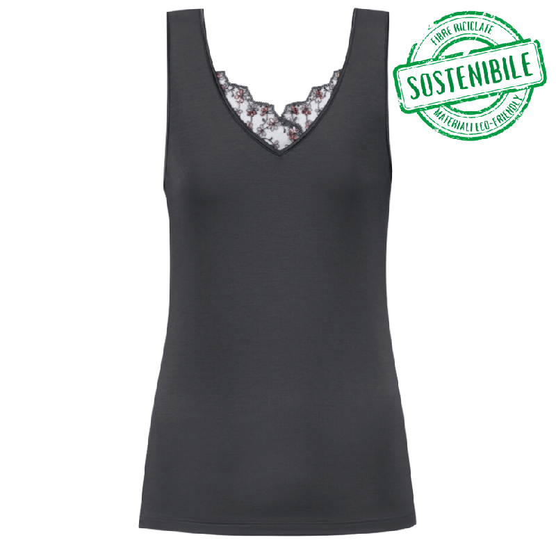 Canottiera serie Delighted Mey Women thunder grey