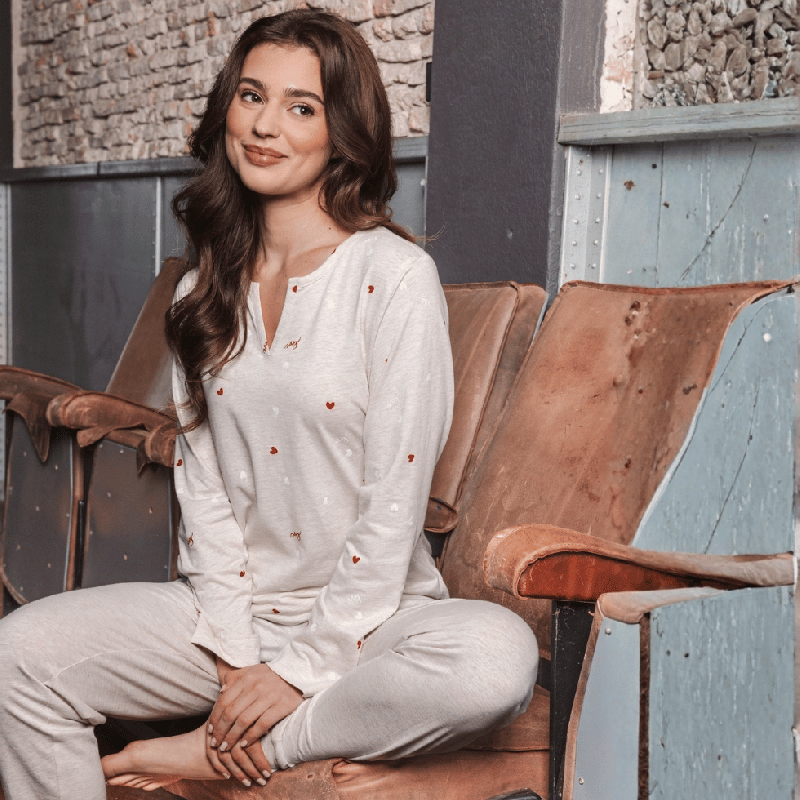 Pigiama My Rebelle Endless Love beige