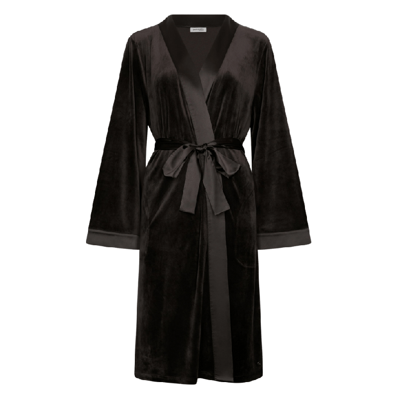 Kimono serie Midnight Haze di Pastunette Premium nera