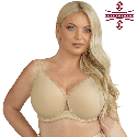 Reggiseno soft liscio minimizer Fiore Krisline per seno grande