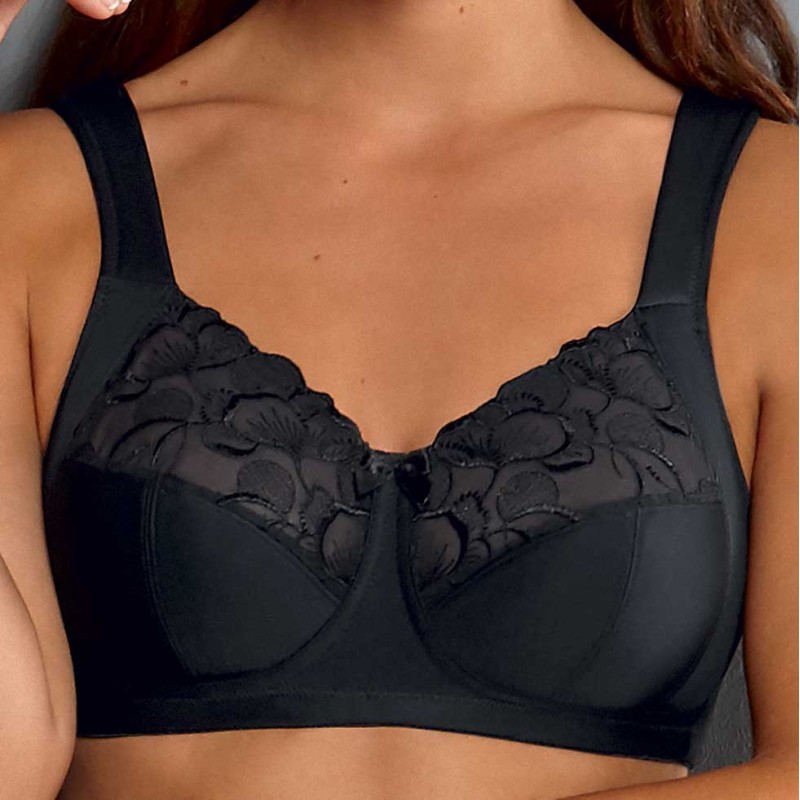 Reggiseno senza ferro Lucia nero