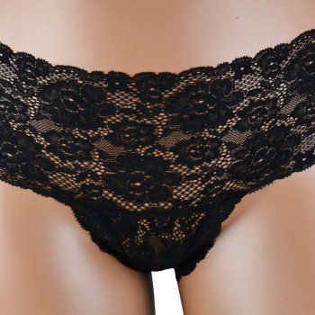 JS-1031885.002 - Shorty Dolce Amore - shorts in pizzo - nero