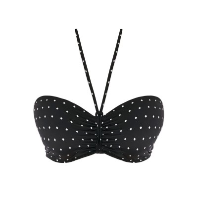 Costume a fascia nero rombi