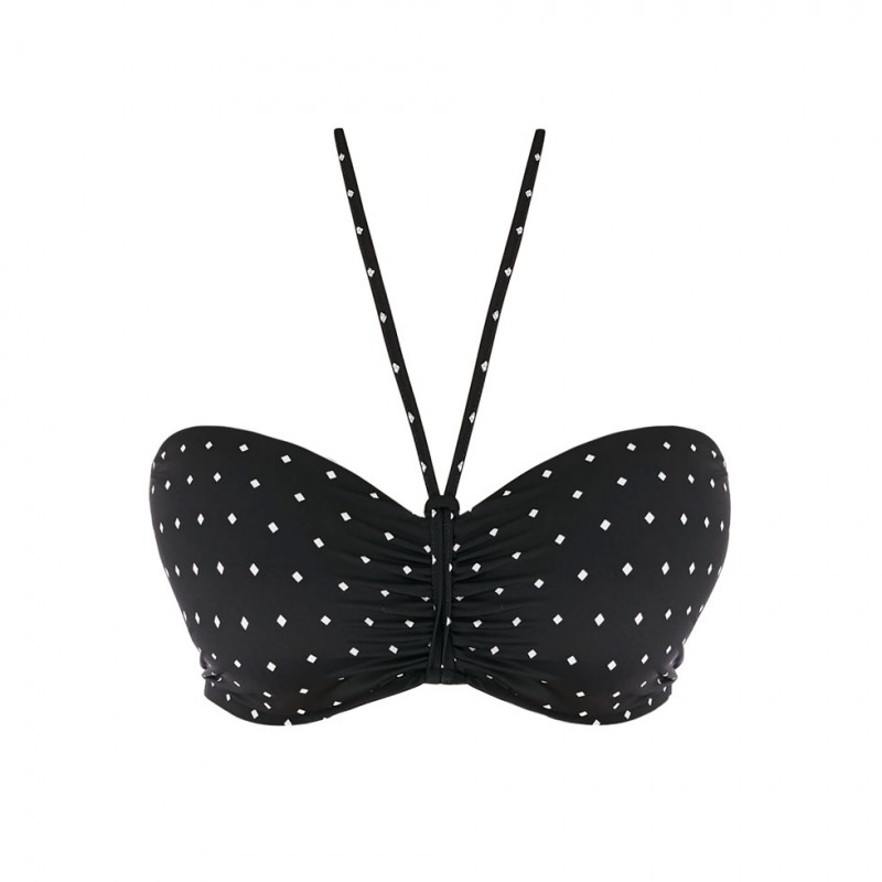 FL-AS7233BLK-Costume a fascia Jewel Cove - nero rombi