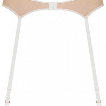 EB-C606 FANTASI - Reggicalze in pizzo Nude