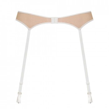 EB-C606 FANTASI - Reggicalze in pizzo Nude