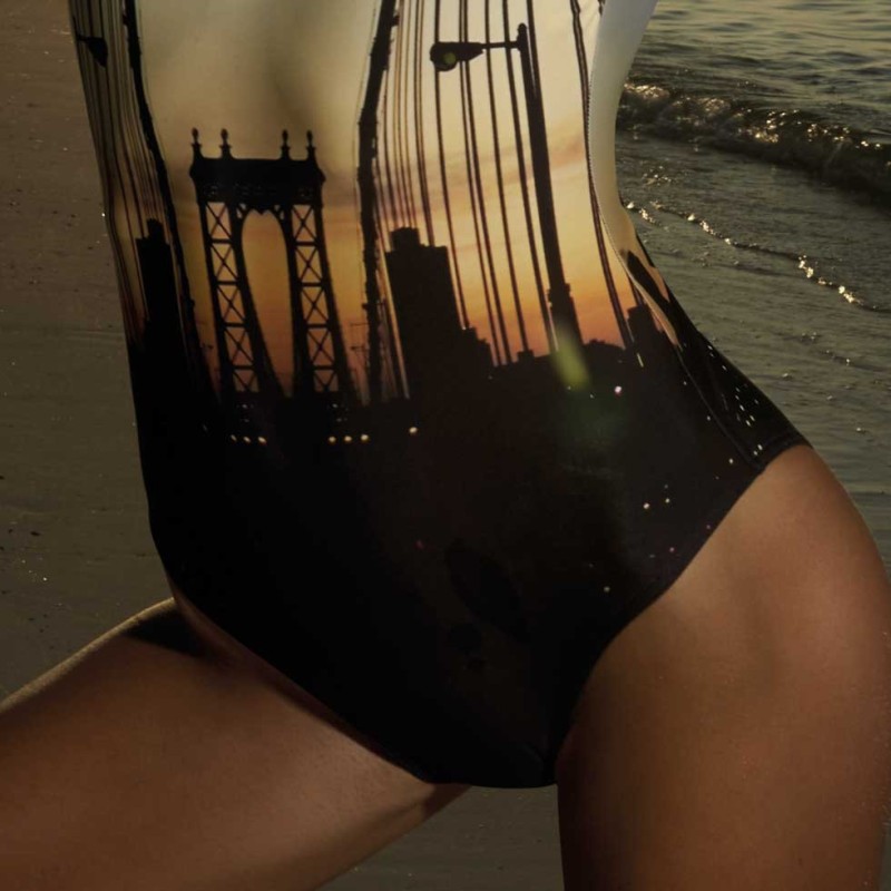 Costume intero nero Olympia